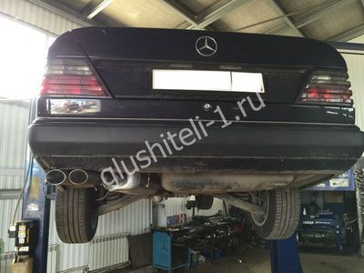 Ремонт выхлопной системы  Mercedes-Benz E W124